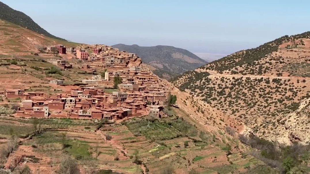 The magnificent landscape 😎 😍 of the Atlas Mountains in Morocco 🇲🇦