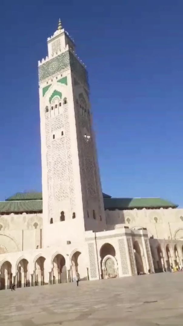 اكبر# مسجد في افريقيا مسجد# حسن الثاني