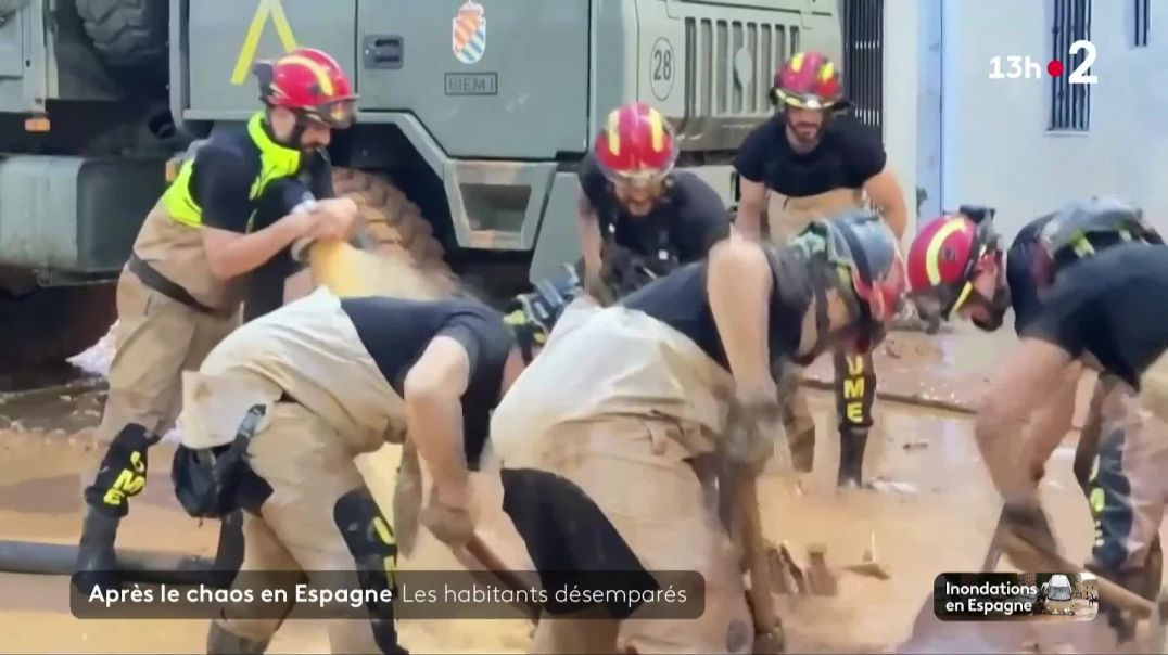 Inondations en Espagne Valencia 🇪🇸 فيضان في إسبانيا