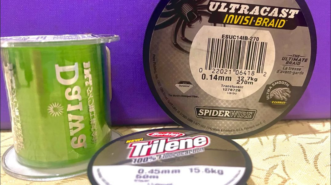 Tresse, Nylon ou fluorocarbon cape fishing