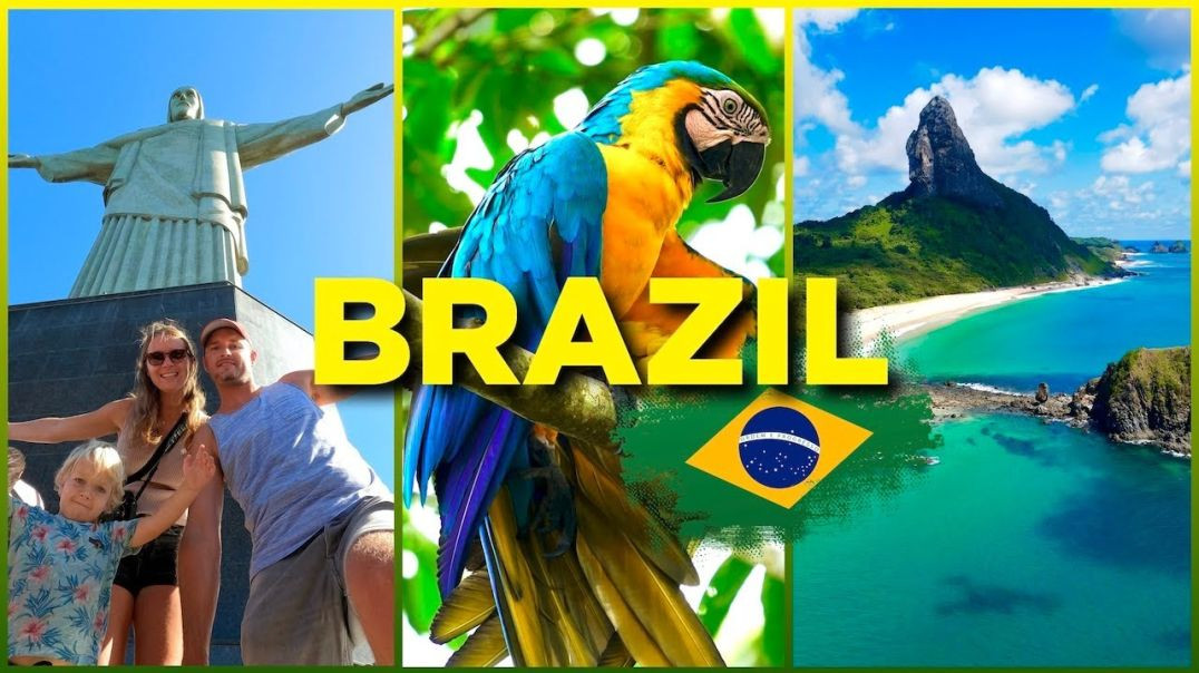 BRAZIL Travel Guide - ALL TOP SIGHTS in 1 hour: RIO, NORONHA, JERI, LENÇOIS & AMAZON