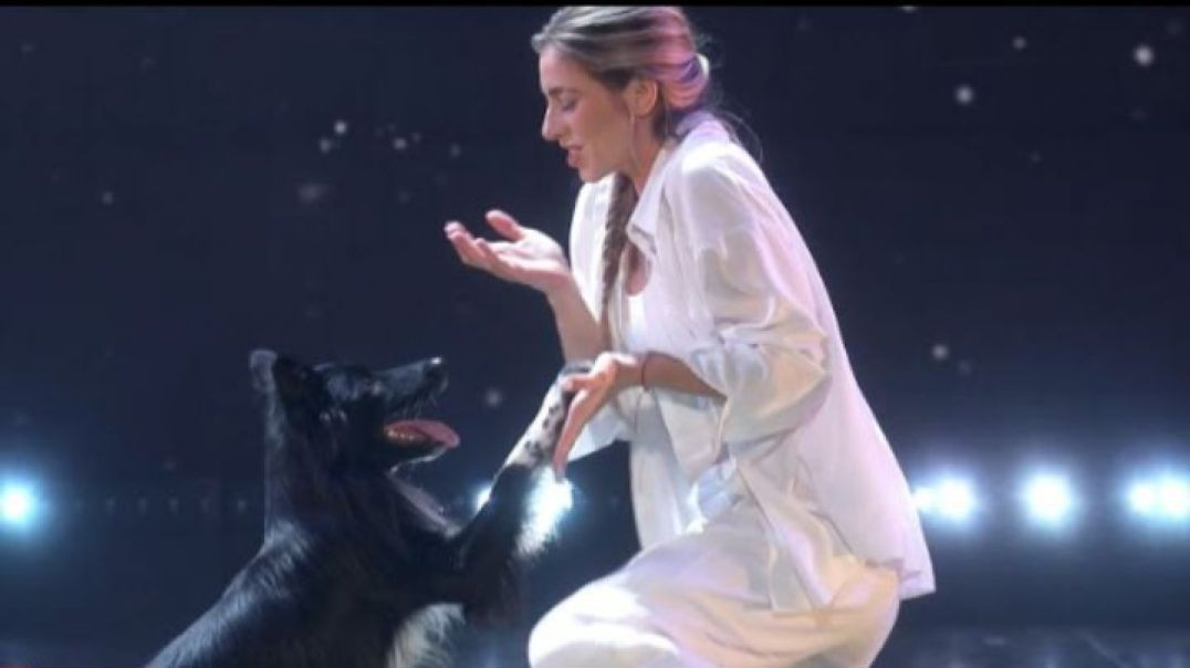 Roni Sagi and Her Border Collie Rhythm Have Wowed The Judges of Hit Reality Franchise _ AGT Finals