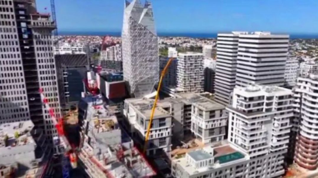 Casablanca Finance City - Drone Foot