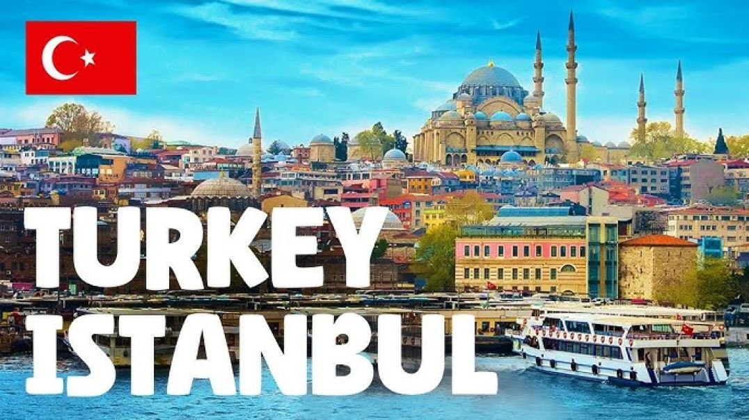 Istanbul, Turkey — Walking Tour 4K 🇹🇷