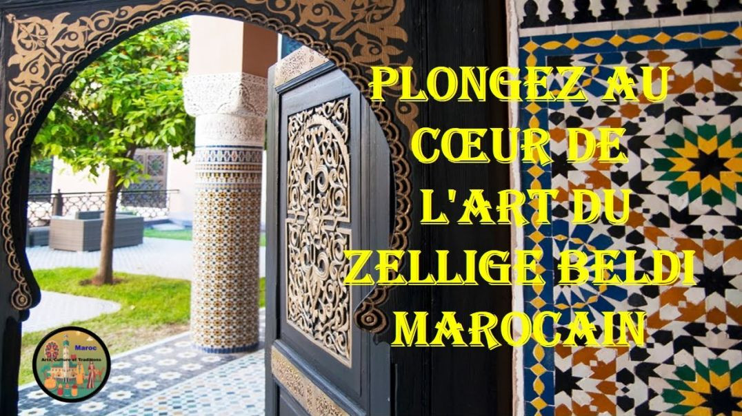 Plongez au cœur du Zellige Beldi marocain - Maroc Arts, Culture et Traditions