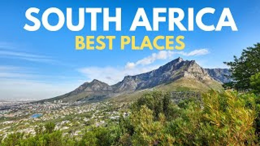 ⁣SOUTH AFRICA TRAVEL   The 15 BEST Places To Visit In South Africa