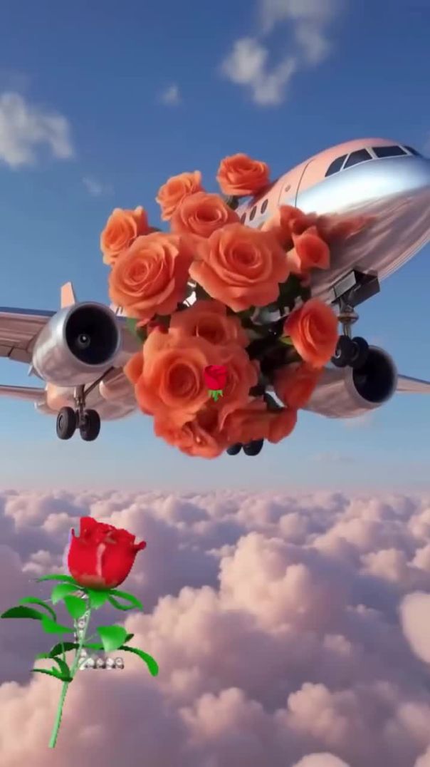 باقة ورد  هدية لكل المتابعين